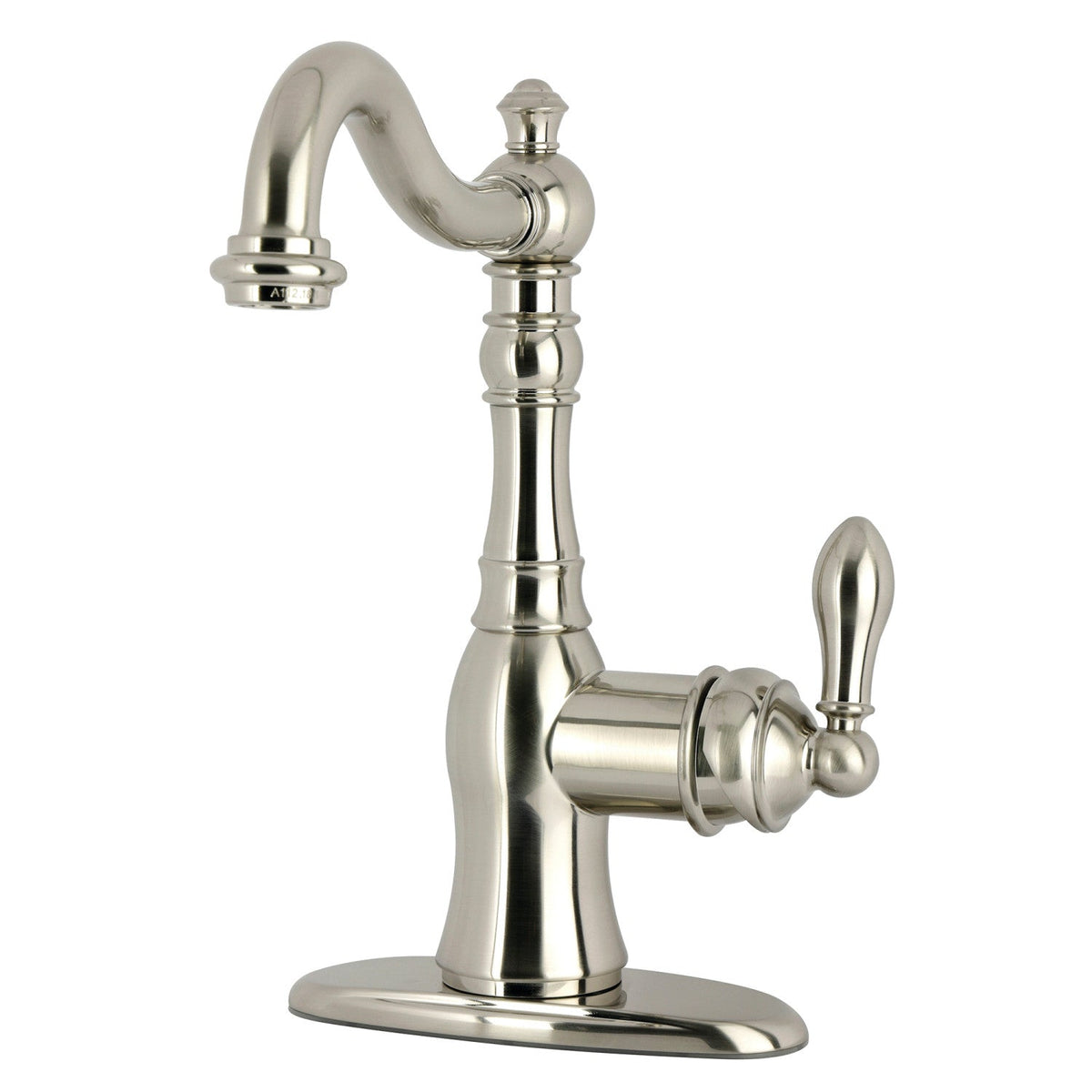 Gourmetier American Classic Single-Handle Bar Faucet in Brushed Nickel