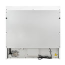 Forno Antico 5-Piece Appliance Package - 36-Inch Gas Range, 36-Inch Hood, 36-Inch Refrigerator, 24-Inch Dishwasher, & 30-Inch Microwave Oven in White with Antique Brass Trim