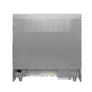 Forno 4-Piece Appliance Package - 36-Inch Gasl Fuel Range, Wall Mount Range Hood, 60-Inch Built-In Convertible Refrigerator, and Dishwasher in Black with Antique Brass Handle