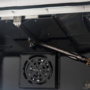 Forno Galiano 36-Inch Gas Range with 6 Burners and 5.36 Cu.Ft. Convection Oven in White with Antique Brass Trim (FFSGS6244-36WHT)