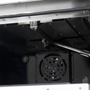 Forno 4-Piece Appliance Package - 48-Inch Gas Range, 60-Inch Refrigerator, Dishwasher, & 24-Inch Microwave Oven in White with Antique Brass Handle