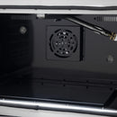Forno 5-Piece Appliance Package - 36-inch Gas Range, Hood, Refrigerator, Dishwasher and 30-Inch Microwave Drawer in Black