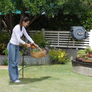 Giraffe Tools Retractable Garden Hose Reel-5/8 in-115ft with 9-mode (AW5058US)