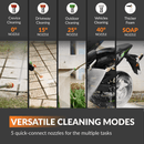 Giraffe Tools Grandfalls Essential Retractable Pressure Washer, 2900 PSI and 100ft Premium Hose (HP135-G30B)