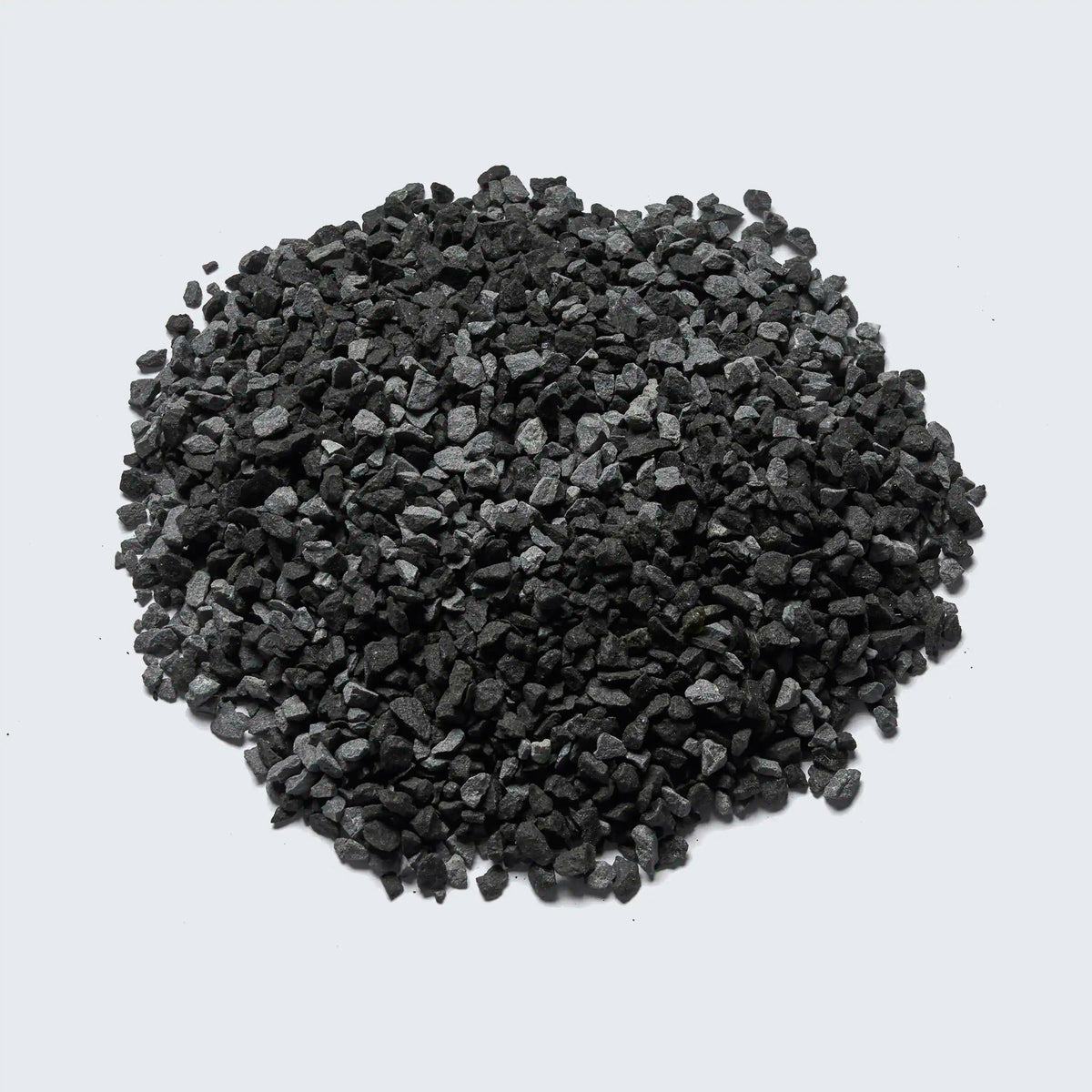 Black decorative fire glass granules for electric fireplace