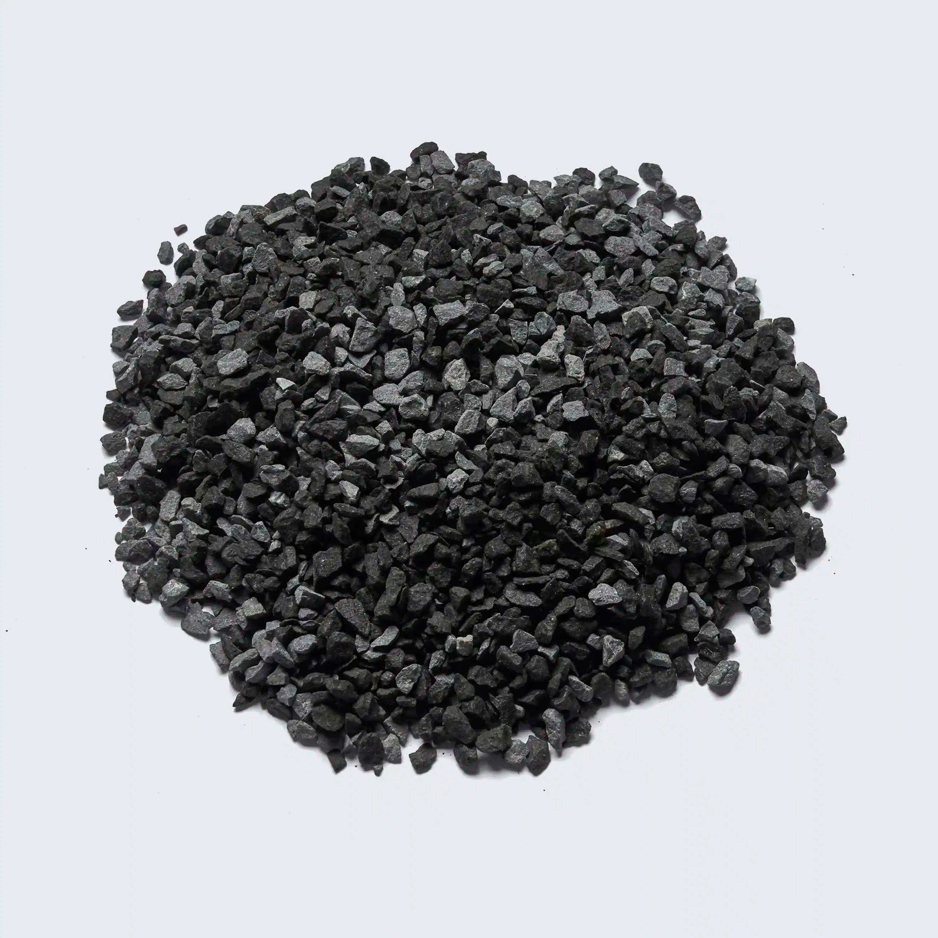 Black decorative fire gravel stones for electric fire feature