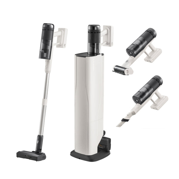 Roborock H60 Hub Pro Cordless Stick Vacuum Cleaner with 170 AW Suction Power and Auto-Empty Dock (RR-H60HubPro-M1)