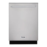 Thor Kitchen 24-Inch Built-In Top Control Dishwasher in Stainless Steel, 45 dBA (HDW2401SS)