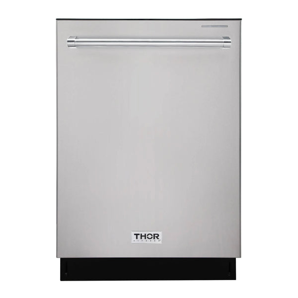 Thor Kitchen 24-Inch Built-In Top Control Dishwasher in Stainless Steel, 45 dBA (HDW2401SS)