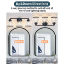 Parrot Uncle Hermosa Modern 3-Light Bathroom Vanity Light