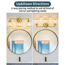 Parrot Uncle Hermosa Modern 3-Light Bathroom Vanity Light