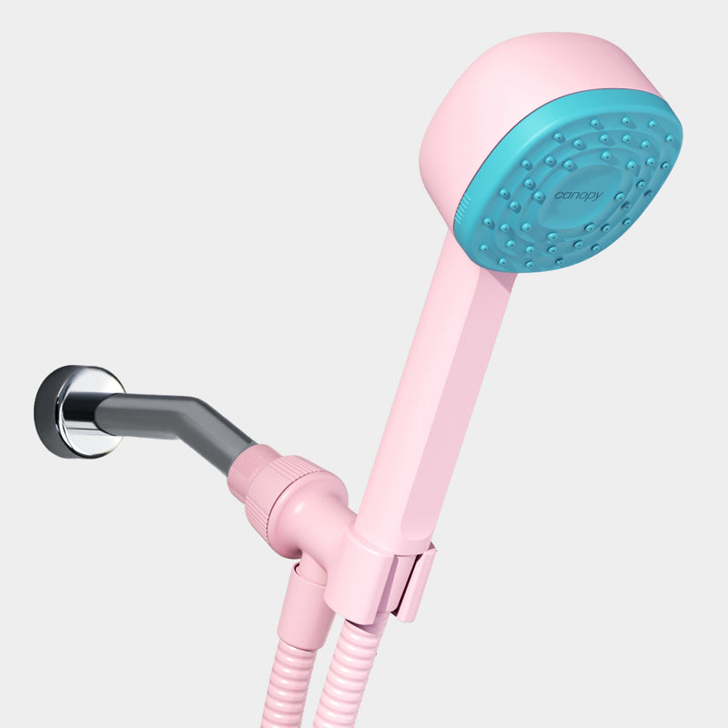 Canopy Handheld Filtered Tool-Free Showerhead with Felt Diffuser