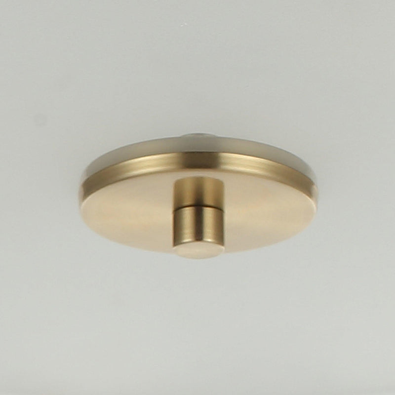 Parrot Uncle 14-Inch Modern 3-Light Golden Flush Mount Ceiling Lighting (HLC-27270-3GOLD)