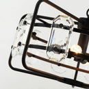 Parrot Uncle 4-Light Golden Modern Crystal Island Pendant Light (HLH-27137-4A-GD)
