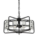 Parrot Uncle 4-Light Golden Modern Crystal Island Pendant Light (HLH-27137-4A-GD)