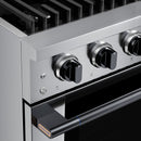 Hauslane HausPro Series 30-Inch Range with 4 Burners and Convection Oven in Stainless Steel