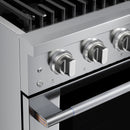 Hauslane HausPro Series 30-Inch Range with 4 Burners and Convection Oven in Stainless Steel