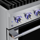Hauslane HausPro Series 30-Inch Range with 4 Burners and Convection Oven in Stainless Steel