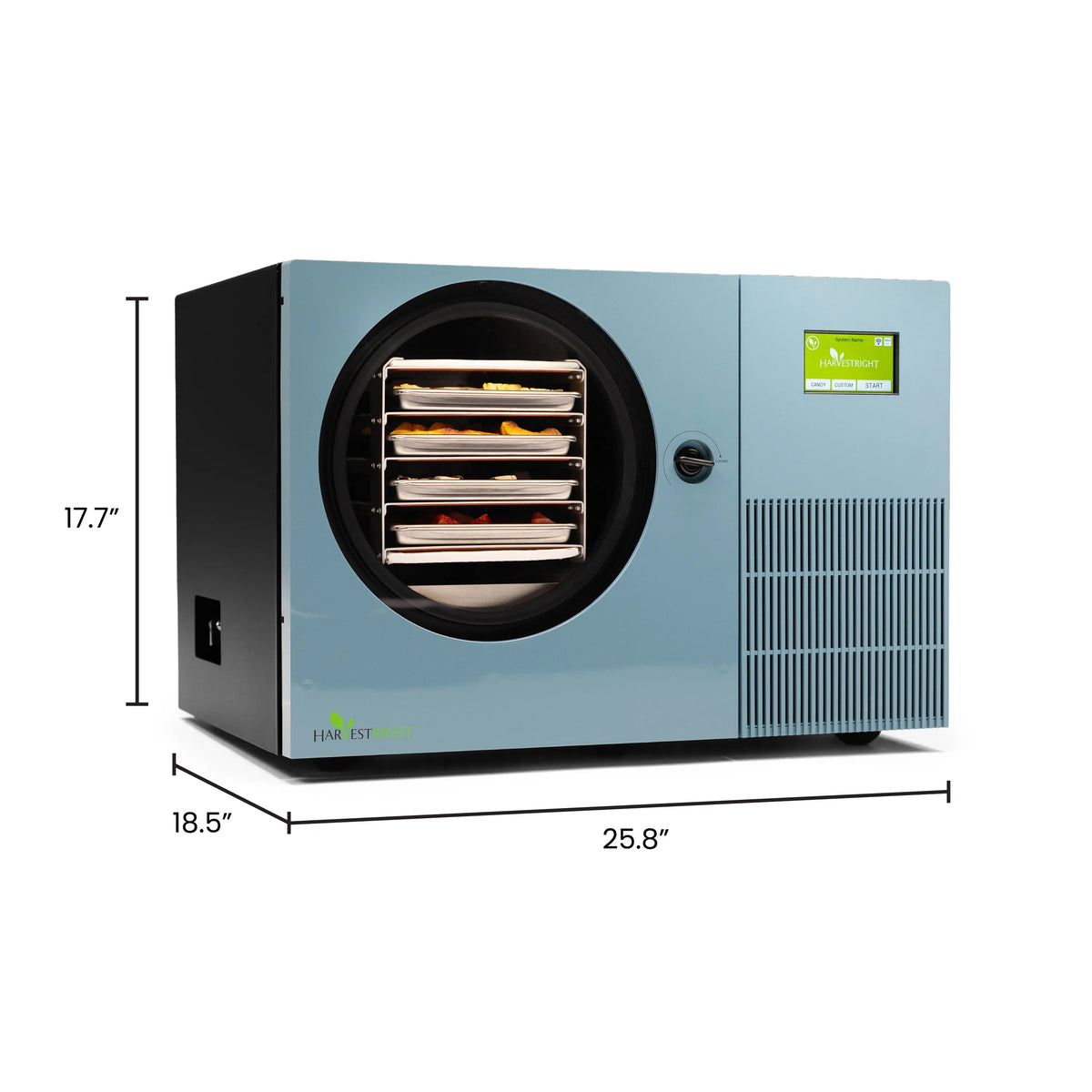 Harvest Right Countertop Pro Freeze Dryer, 4 Tray & Mylar Starter Kit in Pale Blue (HRFDCAZ-PP)