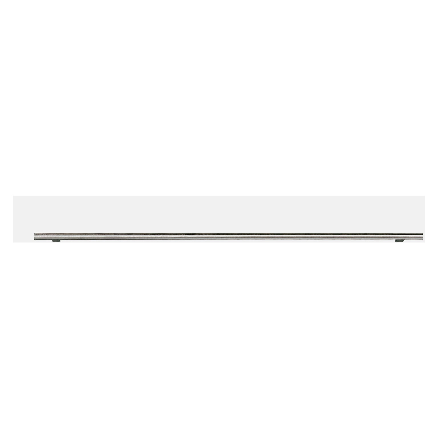 48-inch stainless steel handrail, long bar with end support blocks