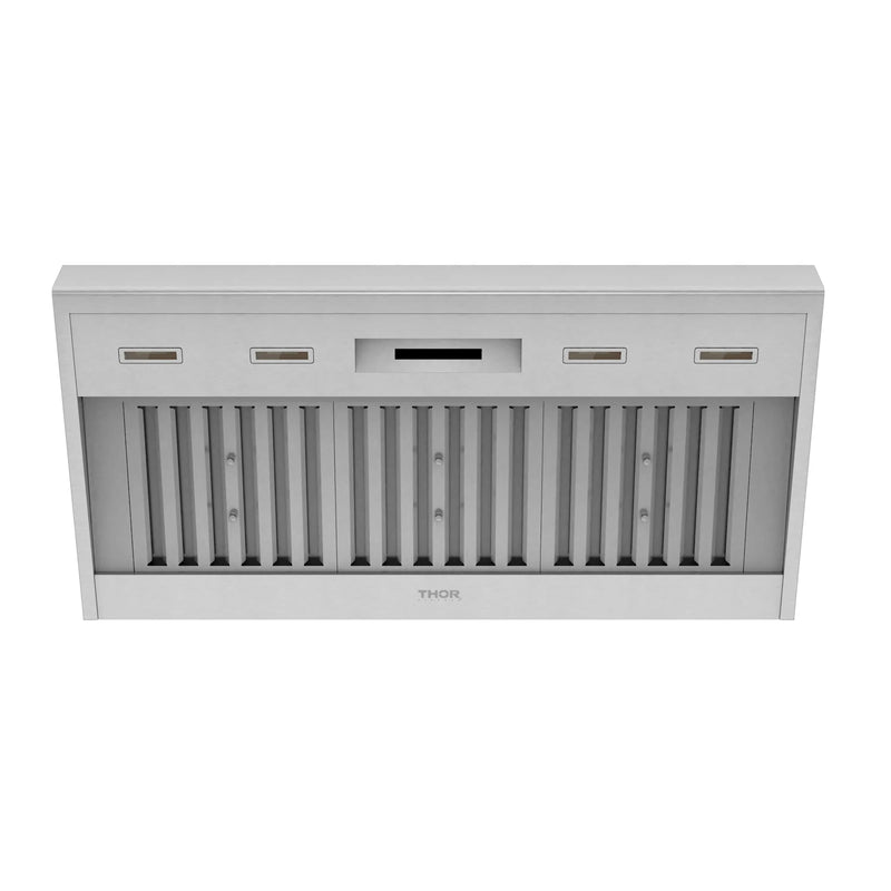 THOR Kitchen 48-Inch 600 CFM Convertible Under Cabinet Range Hood in Stainless Steel (TUCH4818)