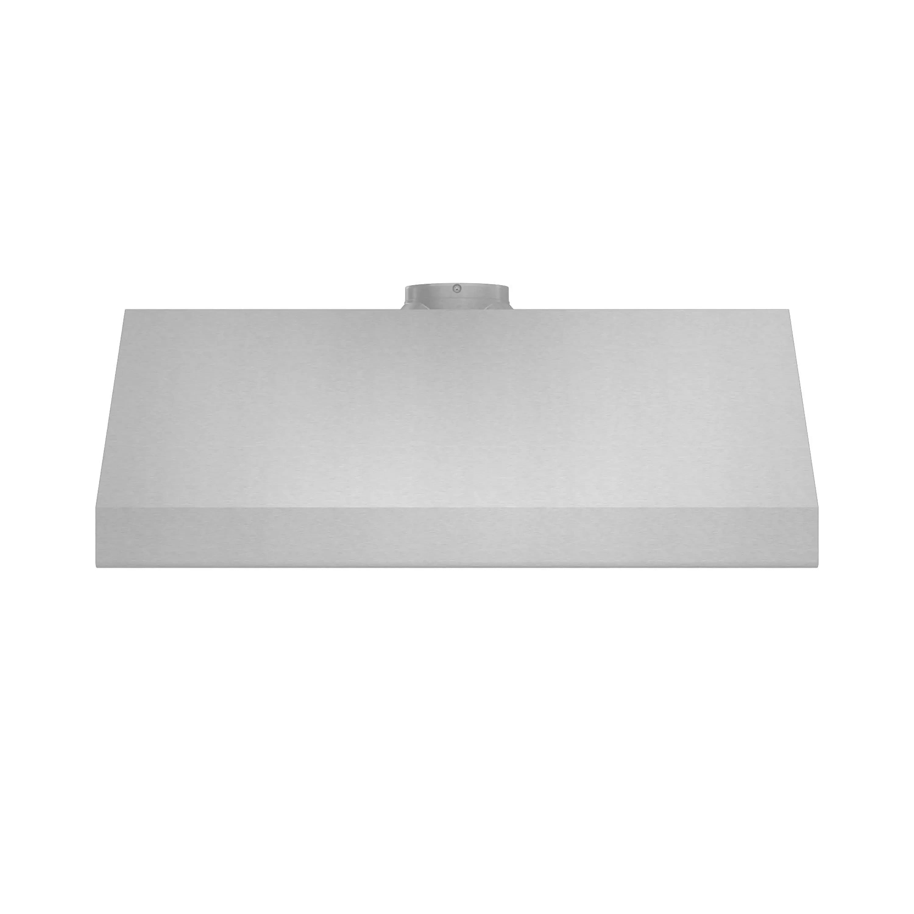 Stainless steel under-cabinet range hood canopy