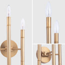 Parrot Uncle Ignis Mid-Century Modern Gold 6-Light Wall Sconce (IG803G)