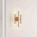 Parrot Uncle Ignis Mid-Century Modern Gold 6-Light Wall Sconce (IG803G)