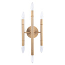 Parrot Uncle Ignis Mid-Century Modern Gold 6-Light Wall Sconce (IG803G)