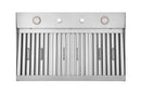 Hauslane Convertible Insert Built-in Range Hood in Stainless Steel, 17.87-Inch Deep (IN-R230)
