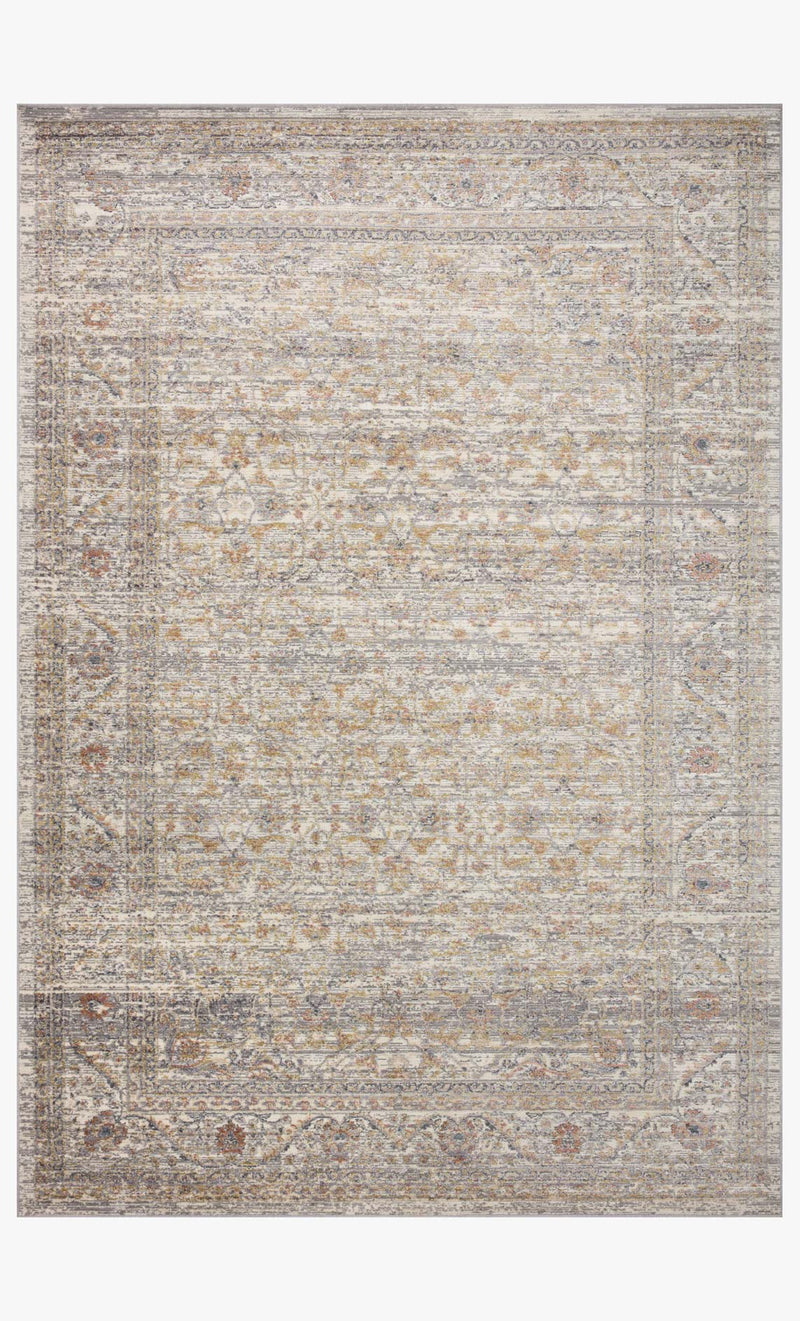 Loloi Indra Contemporary in Stone 2' 6" x 4' Accent Rug (INA-01)