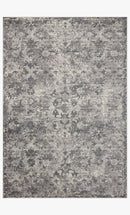 Loloi Indra Contemporary in Charcoal and Silver 2' 6" x 8' Runner Rug (INA-04)