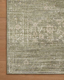 Loloi Indra Contemporary in Sage and Natural 9' x 12' Area Rug (INA-06)