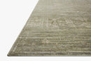 Loloi Indra Contemporary in Sage and Natural 2' 6" x 8' Runner Rug (INA-06)