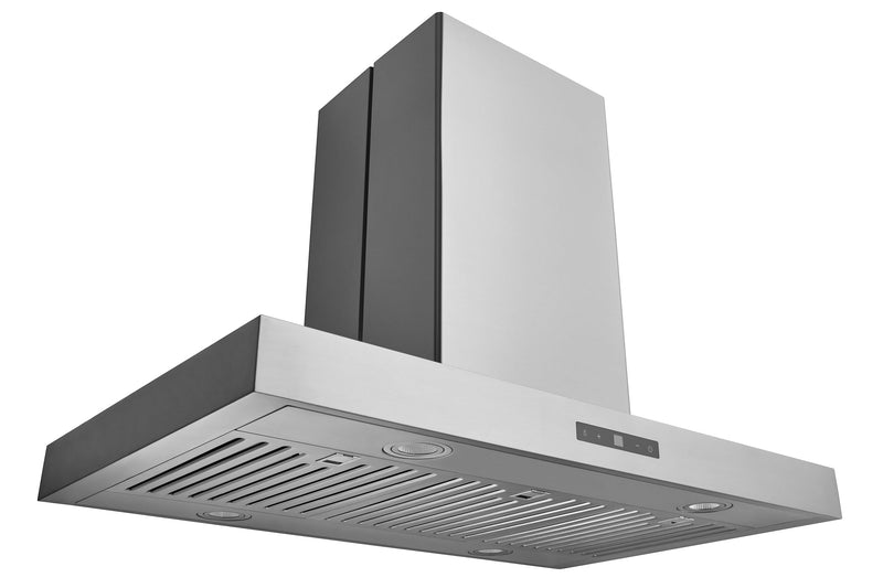 Hauslane 600 CFM Island T-Shaped Range Hood in Stainless Steel (IS-700SS)