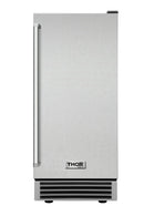 Thor Kitchen 15-Inch Built-In Ice Maker with Built-In Pump in Stainless Steel (TIM1501)