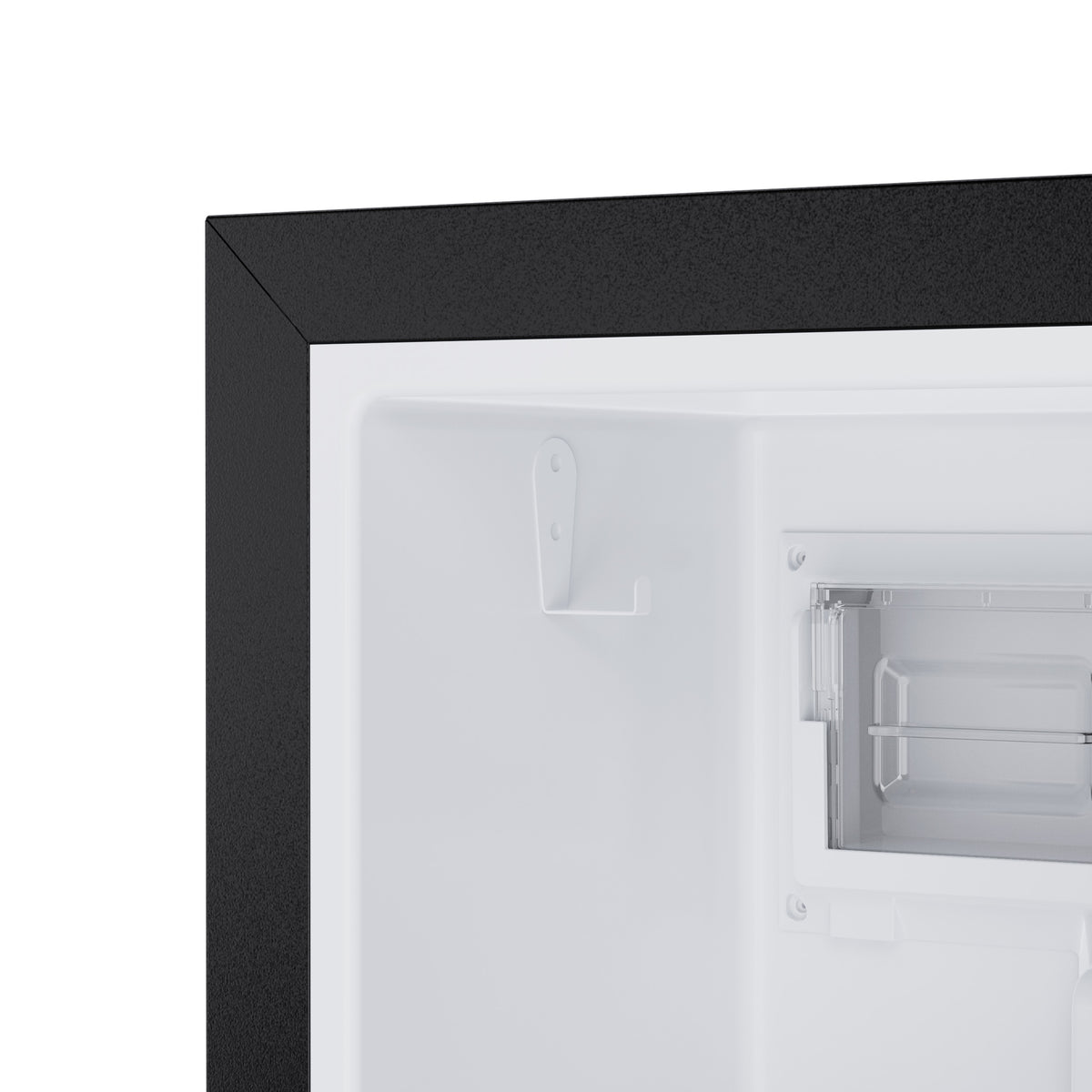 Ice scoop and scoop holder included with the Cristallo ice maker