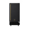 Forno Cristallo 15-Inch 79 lb/Day Freestanding/Undercounter Cubed Ice Maker in Black with Antique Brass Handle (FIMBI7313-15BLK)