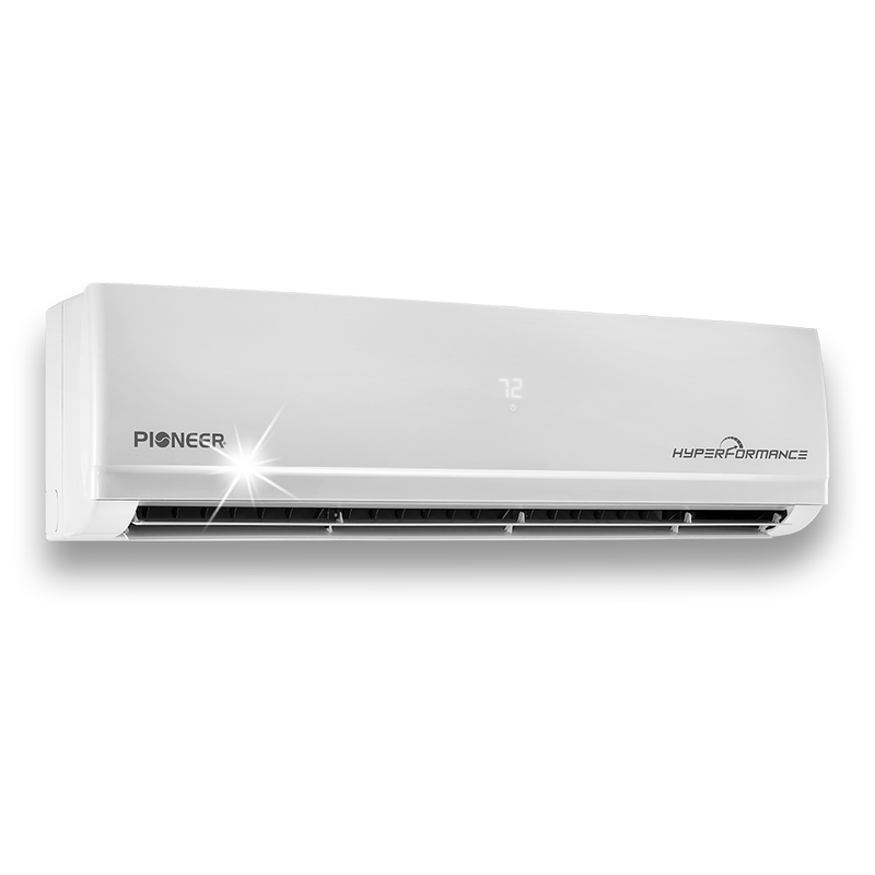 Pioneer Hyperformance Mini Split - 9,000 BTU Ductless Mini Split Inverter++ Air Conditioner and Hyper Heat Pump - 25.5 SEER2, 230V, Wi-Fi (WYF009GHFI25RH)