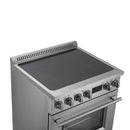 Forno Torino 30-Inch Induction Range with True Convection and Air Fry in Stainless Steel (FFSIN0936-30)