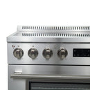 Forno Torino 36-Inch Induction Range with True Convection and Air Fry in Stainless Steel (FFSIN0936-36)