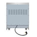 FORNO Torino 30-Inch 4.32 Cu. Ft. French Door Induction Range with True Convection, Air Fry and Sous Vide in White, 240V (FFSIN0950-30WHT)