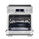 Forno Maximus 30-Inch Induction Range with Air Fryer in Stainless Steel (FFSIN0968-30)