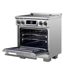Forno Maximus 30-Inch Induction Range with Air Fryer in Stainless Steel (FFSIN0968-30)