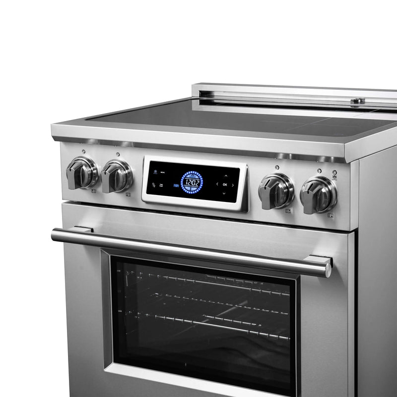 Forno Maximus 30-Inch Induction Range with Air Fryer in Stainless Steel (FFSIN0968-30)