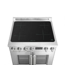 Forno Torino 30-Inch French Door Induction Range with True Convection and Air Fry in Stainless Steel (FFSIN0950-30)