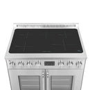 Forno Torino 36-Inch French Door Induction Range with True Convection and Air Fry in Stainless Steel (FFSIN0950-36)