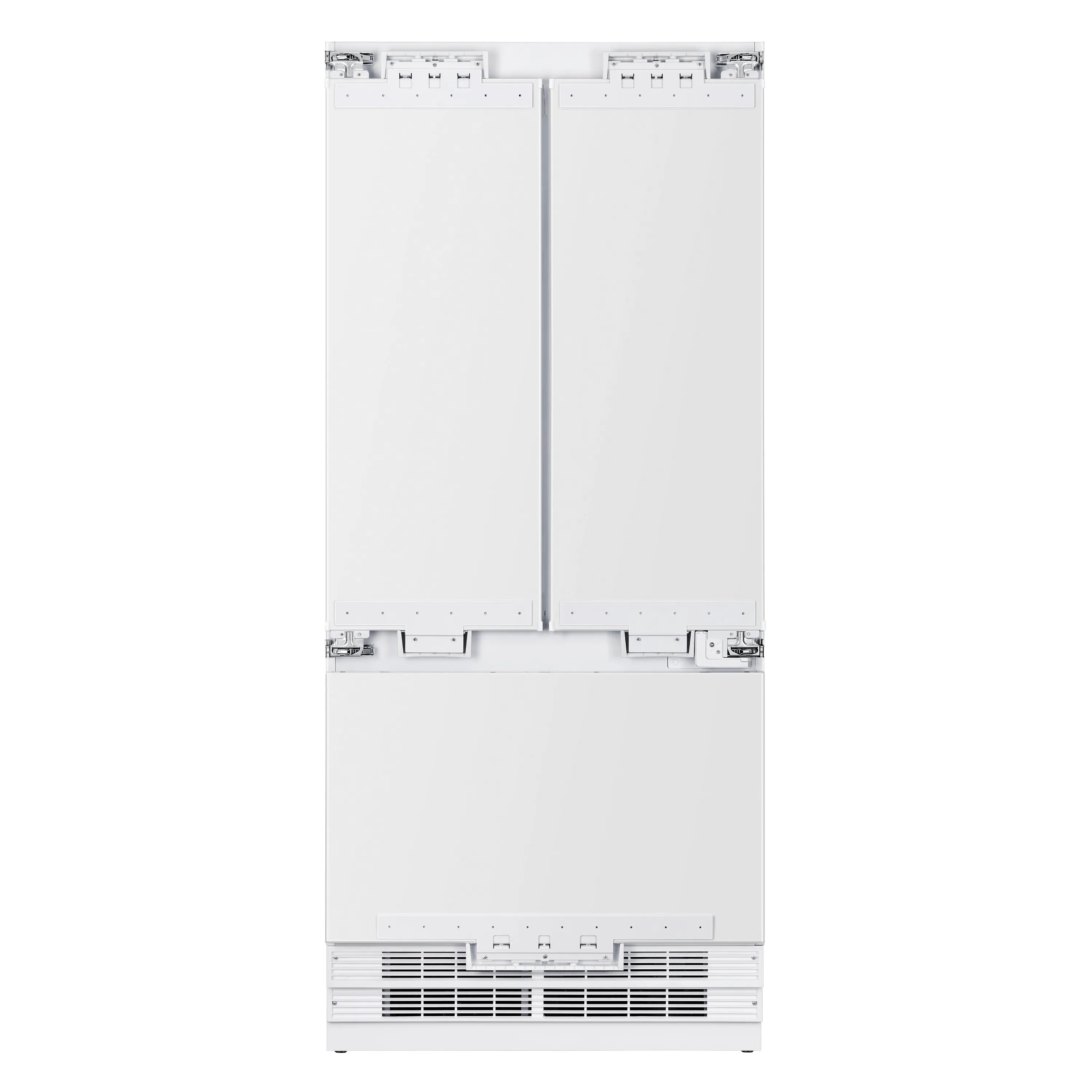 Induction Hardware  36-Inch  French Door Built-In Refrigerator and Freezer, Ice-Maker and Water Dispenser - Panel Ready (RF-FD-36-PR)