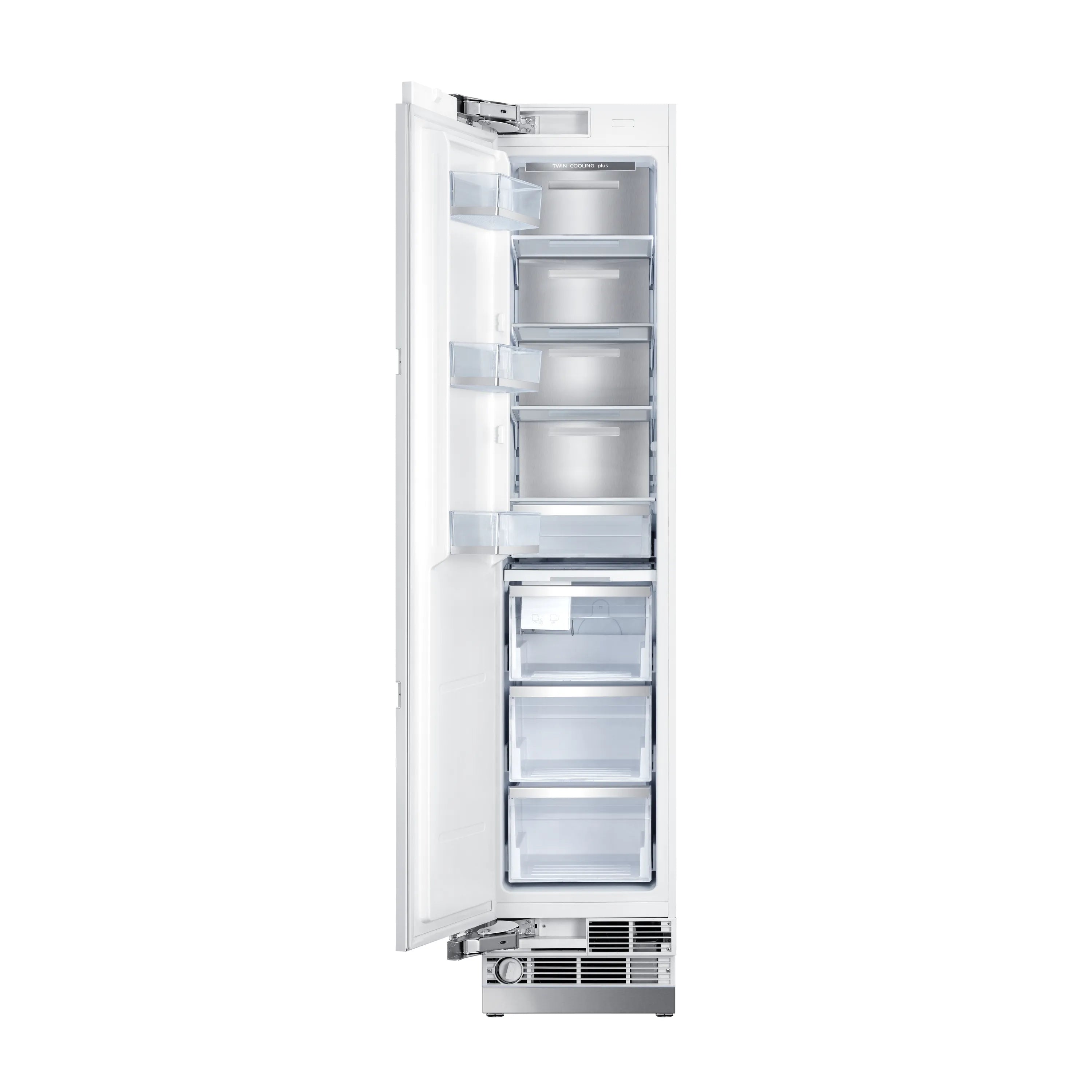 Induction Hardware 18-Inch Freezer Built-In Column with Ice Maker - Panel Ready (FRC-18-PR)