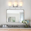 Parrot Uncle Jasper Modern Frosted Glass 3-Light Bathroom Vanity Light
